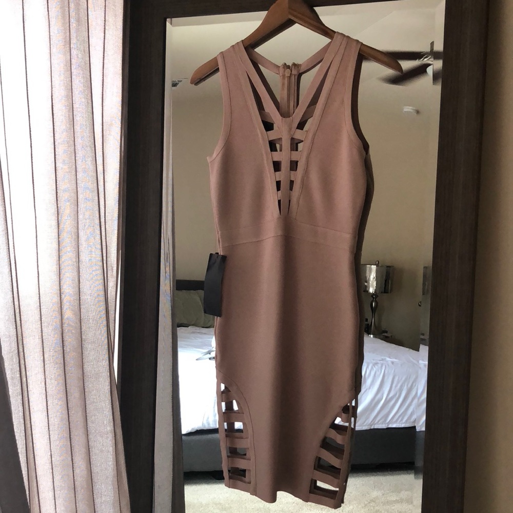bebe bandage dress